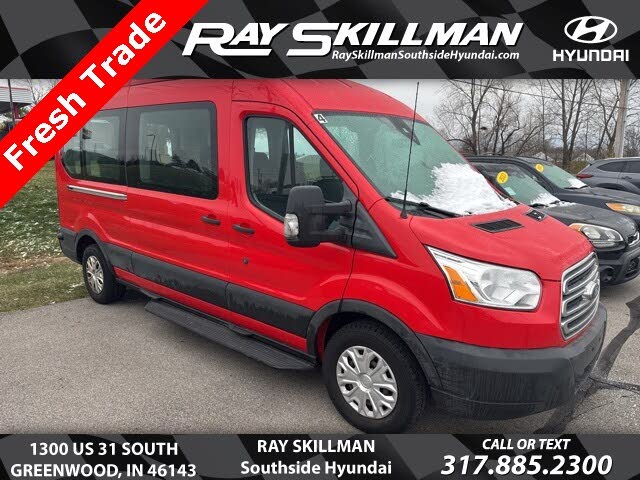 2019 Ford Transit Passenger 350 XLT Medium Roof LWB RWD with Sliding Passenger-Side Door