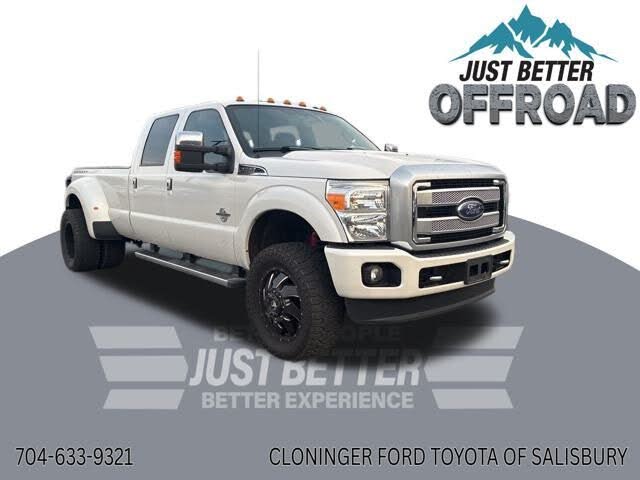 2014 Ford F-350 Super Duty Platinum Crew Cab LB DRW 4WD