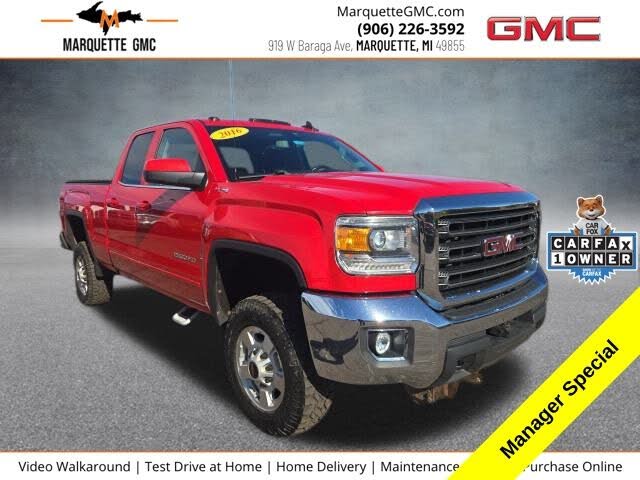 2016 GMC Sierra 2500HD SLE Double Cab SB 4WD