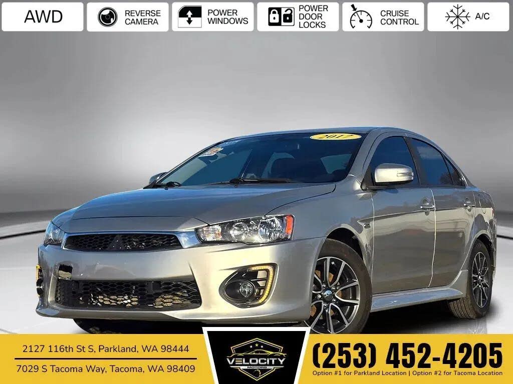2017 Mitsubishi Lancer ES AWD