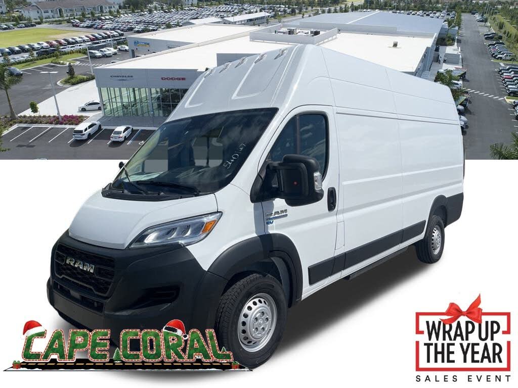 2025 RAM ProMaster EV 3500 Delivery 159 Super High Roof Extended Cargo Van FWD