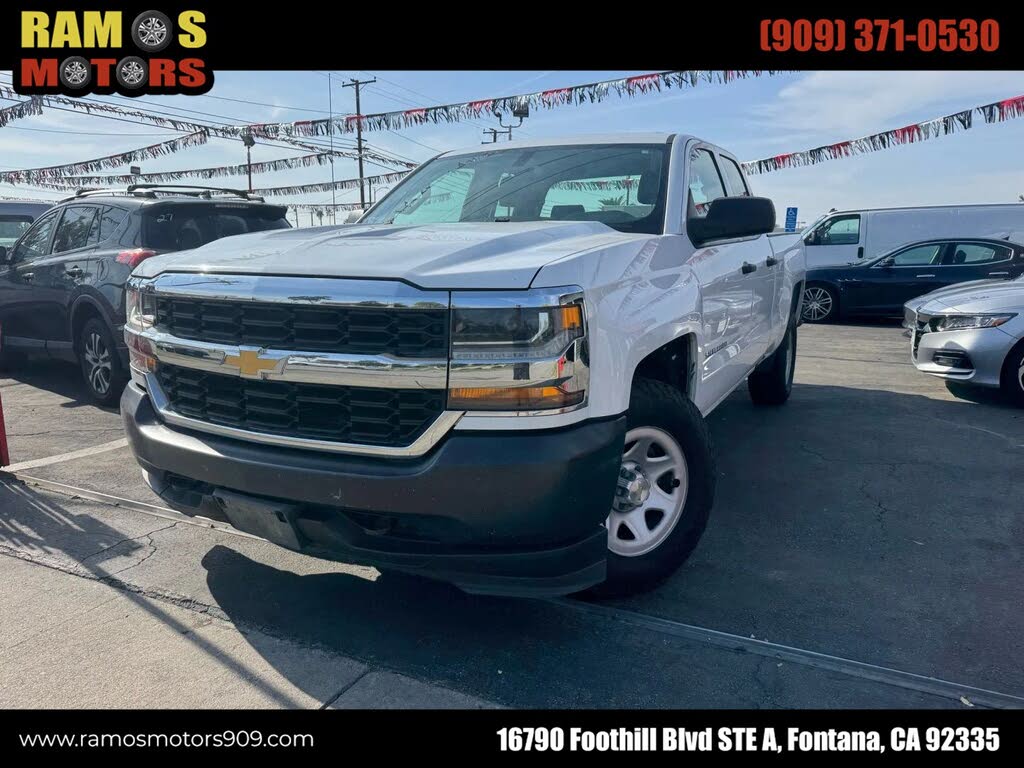 2018 Chevrolet Silverado 1500 Work Truck Double Cab 4WD