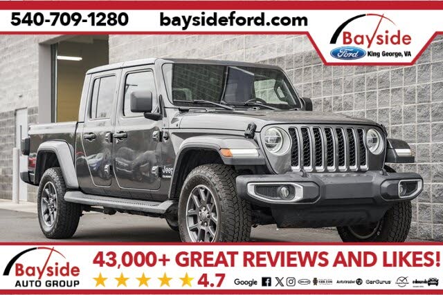 2020 Jeep Gladiator Overland Crew Cab 4WD
