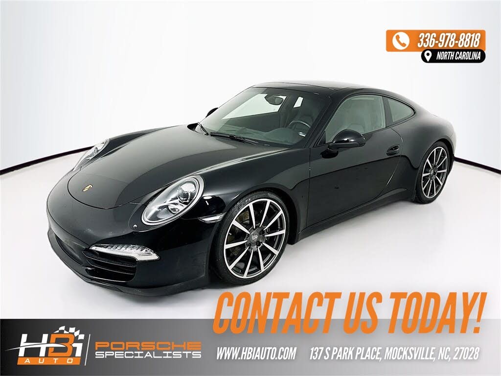 2013 Porsche 911 Carrera Coupe RWD