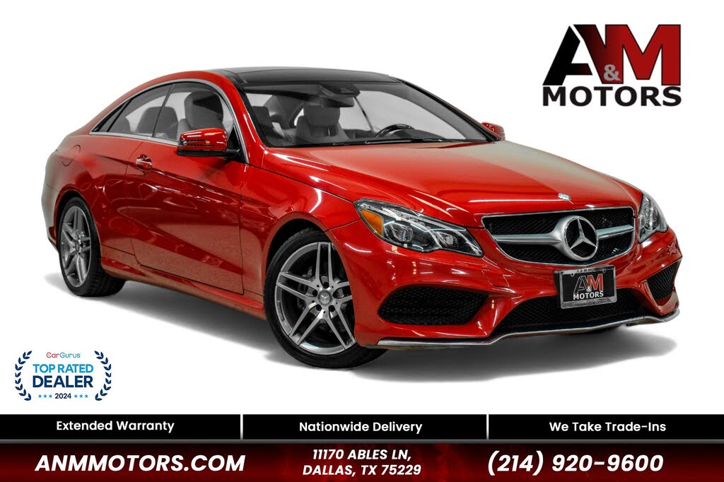 2016 Mercedes-Benz E-Class E 400 Coupe