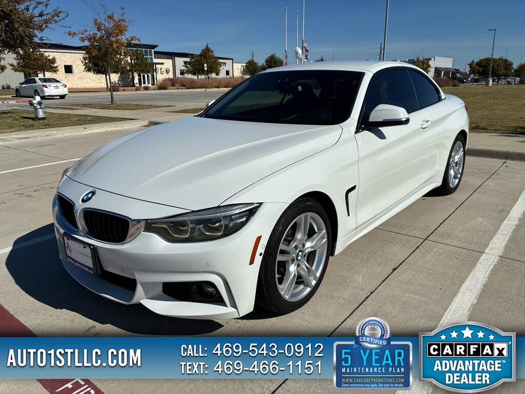 2019 BMW 4 Series 430i Convertible RWD