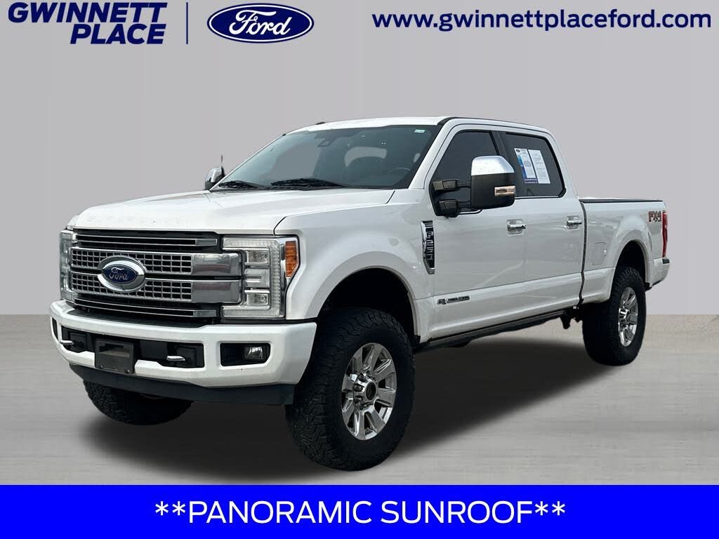 2018 Ford F-250 Super Duty Platinum Crew Cab 4WD