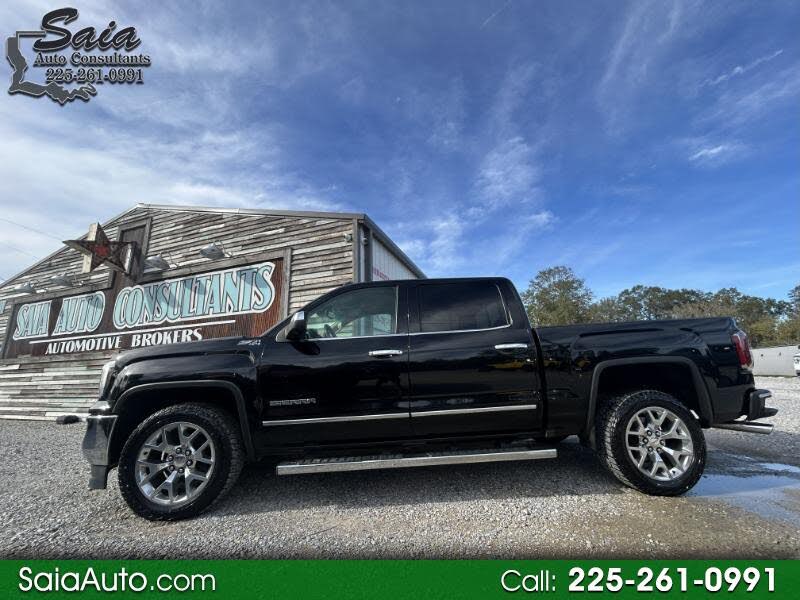 2018 GMC Sierra 1500 SLT Crew Cab 4WD