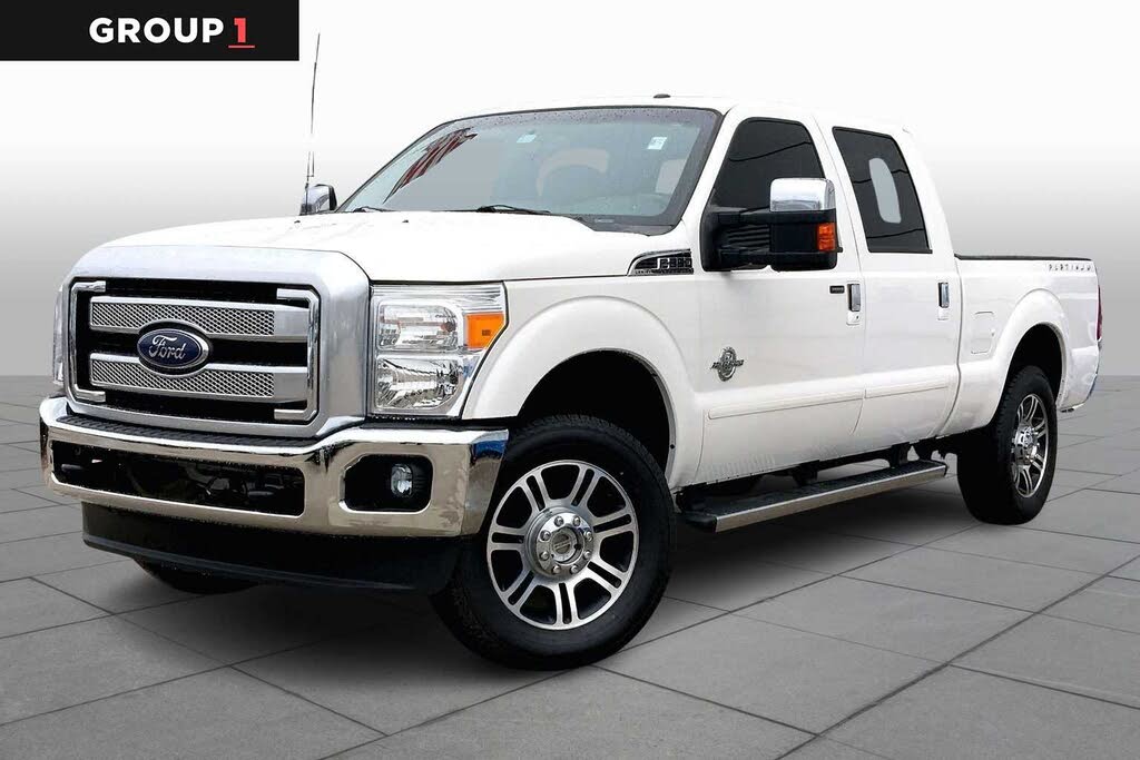 2015 Ford F-250 Super Duty Platinum Crew Cab 4WD