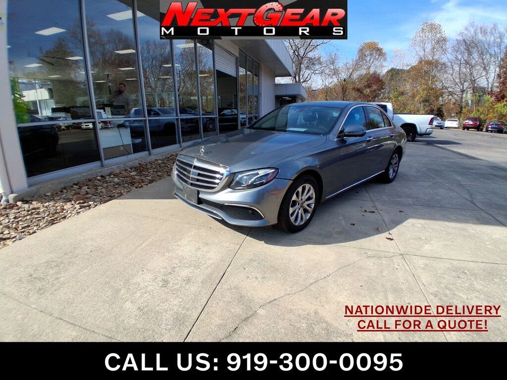 2018 Mercedes-Benz E-Class E 300 4MATIC Sedan AWD