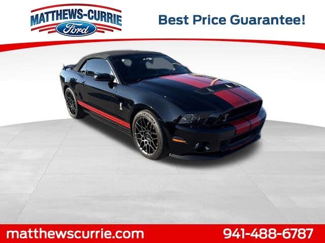 2013 Ford Mustang Shelby GT500 Convertible RWD
