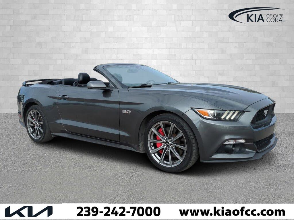 2016 Ford Mustang GT Premium Convertible RWD