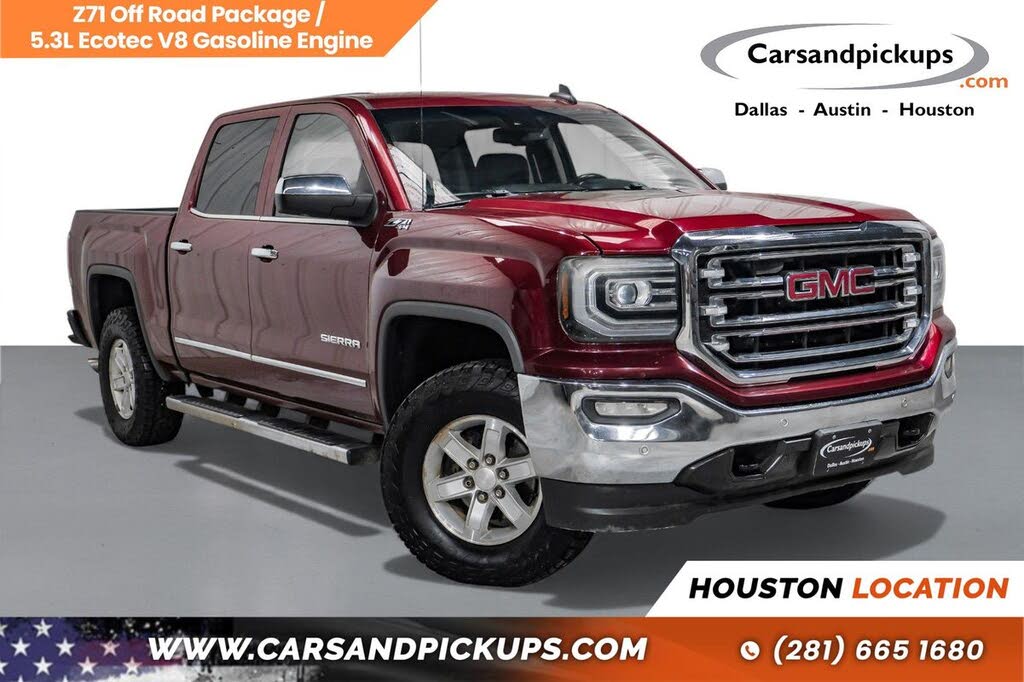 2016 GMC Sierra 1500 SLT Crew Cab 4WD