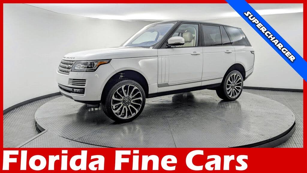 2016 Land Rover Range Rover V8 Supercharged 4WD