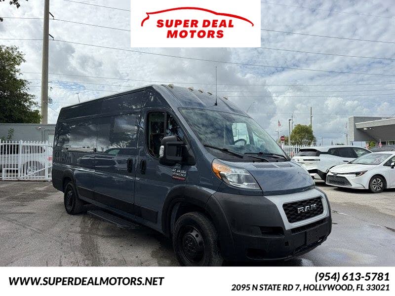 2021 RAM ProMaster 3500 159 High Roof Extended Cargo Van FWD