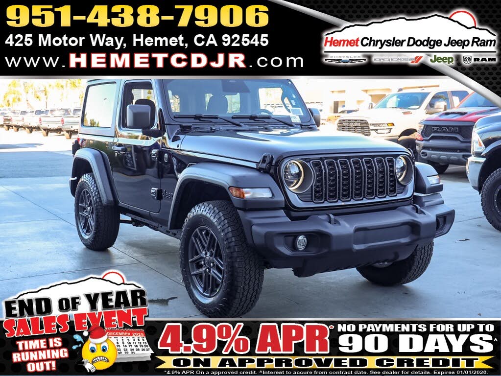 2026 Jeep Wrangler Sport S 2-Door 4WD