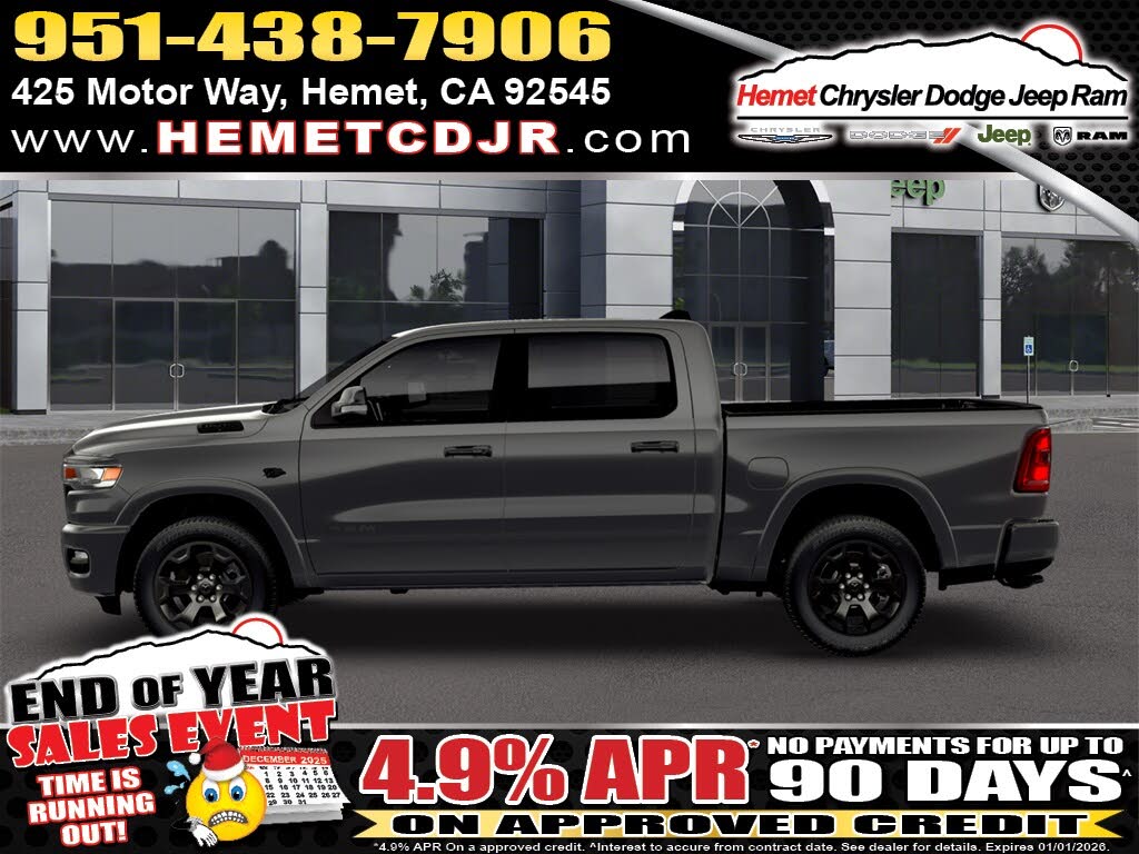2026 RAM 1500 Big Horn Crew Cab 4WD