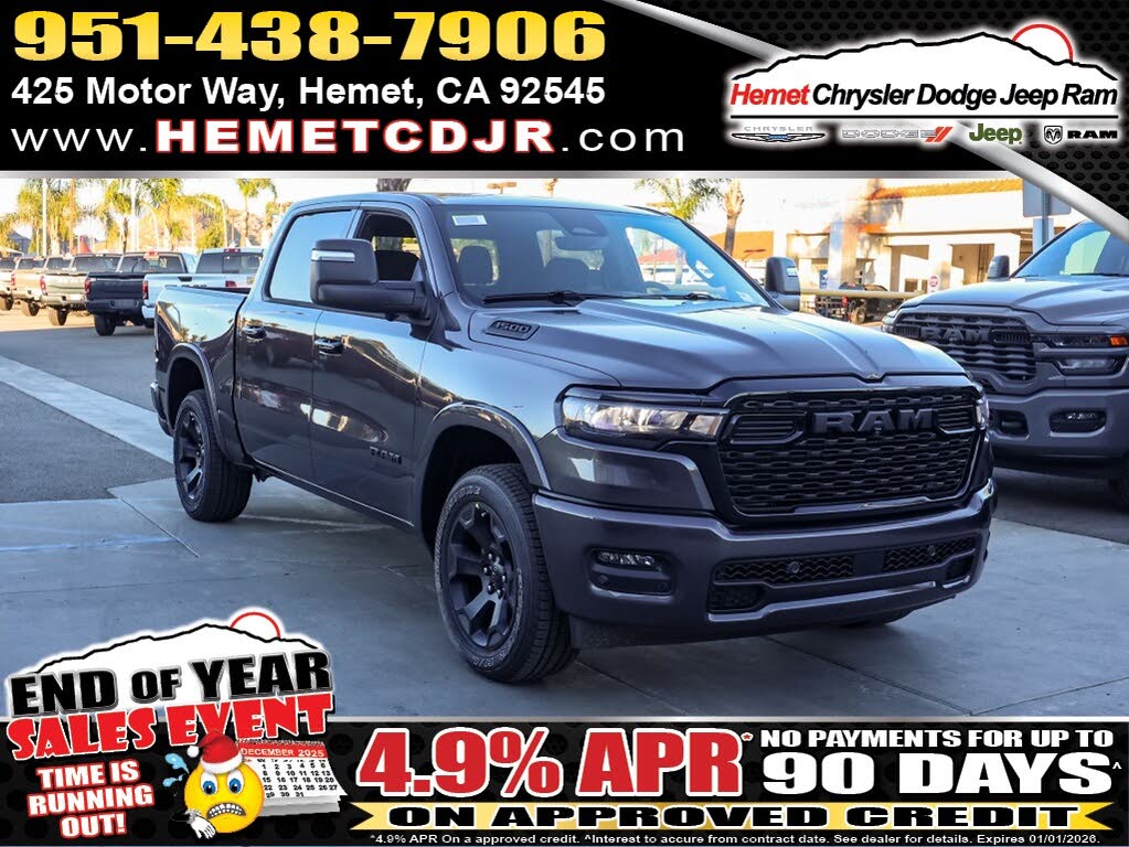 2026 RAM 1500 Big Horn Crew Cab 4WD