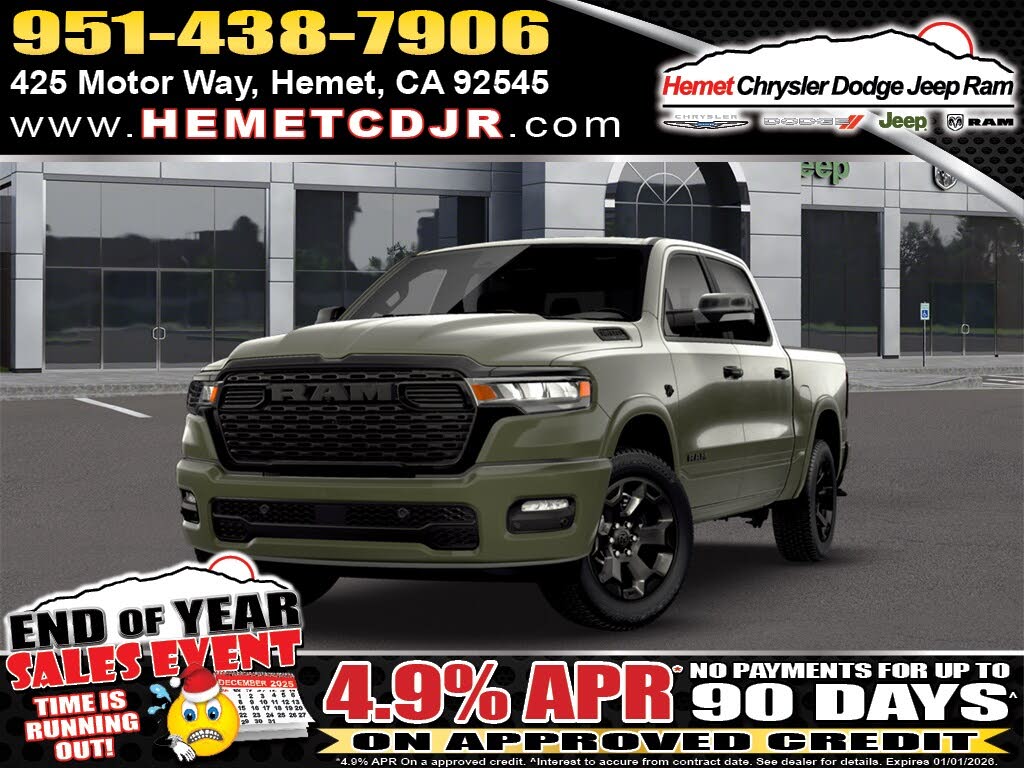 2026 RAM 1500 Big Horn Crew Cab 4WD