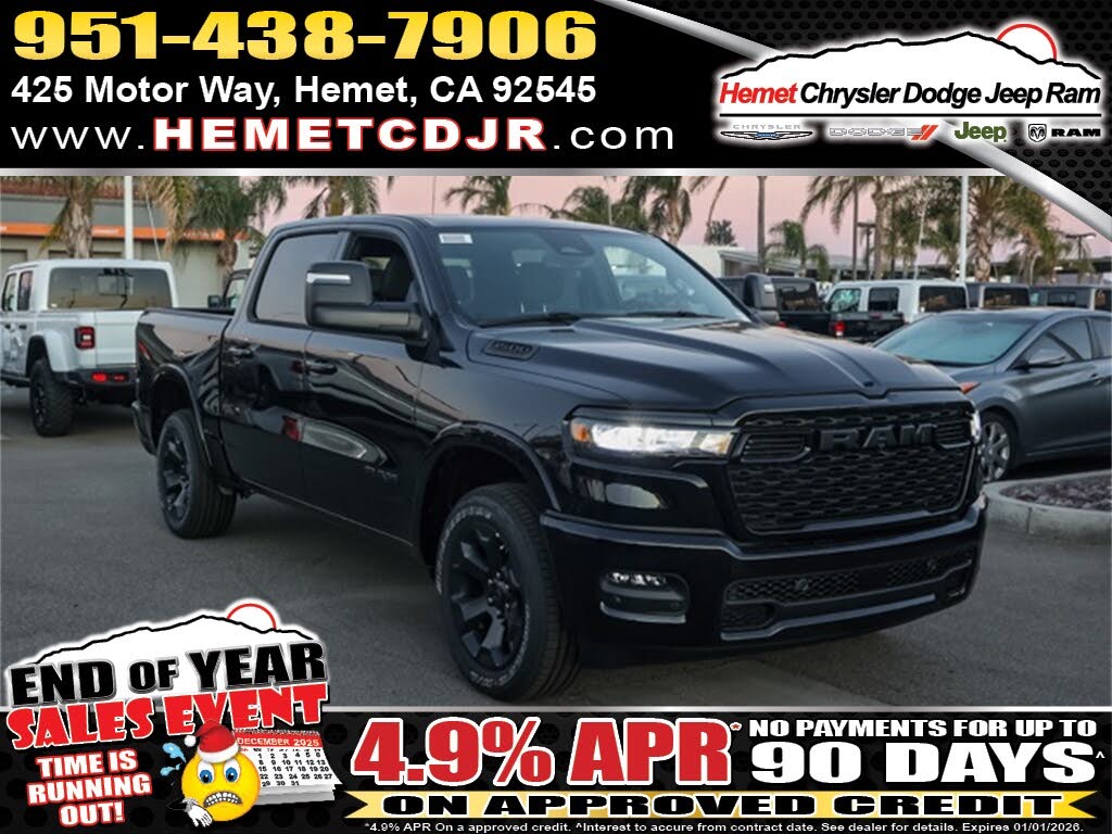 2026 RAM 1500 Big Horn Crew Cab 4WD