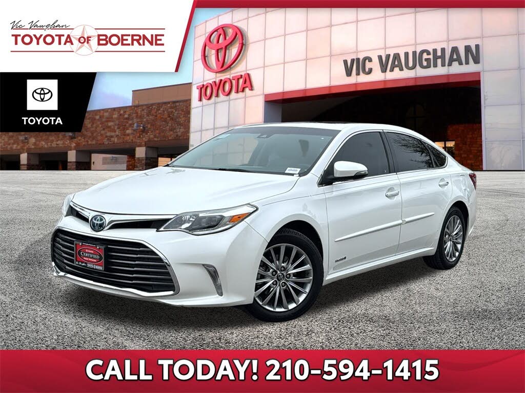 2017 Toyota Avalon Hybrid Limited FWD