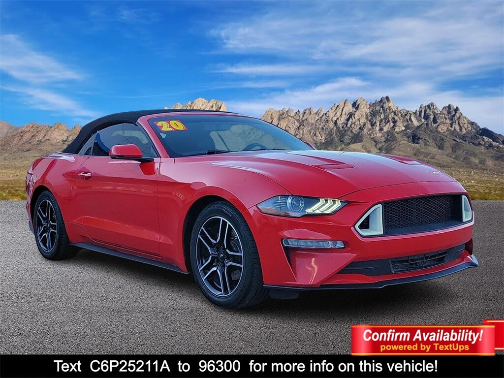 2020 Ford Mustang EcoBoost Premium Convertible RWD