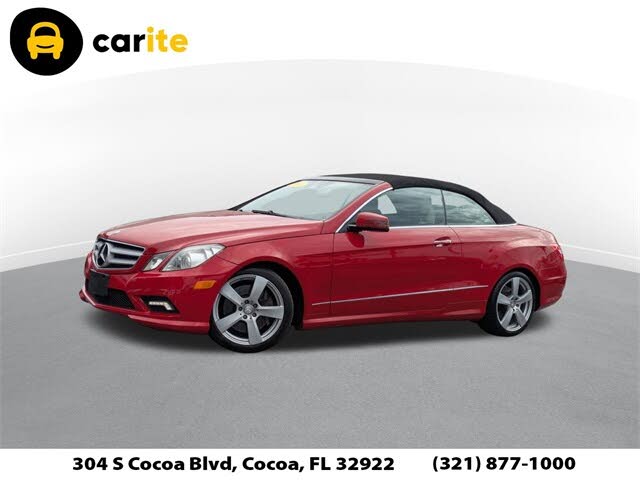 2011 Mercedes-Benz E-Class E 550 Cabriolet