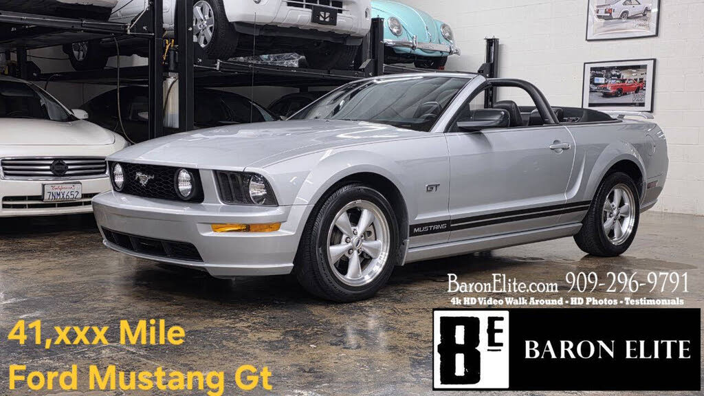2007 Ford Mustang GT Premium Convertible RWD
