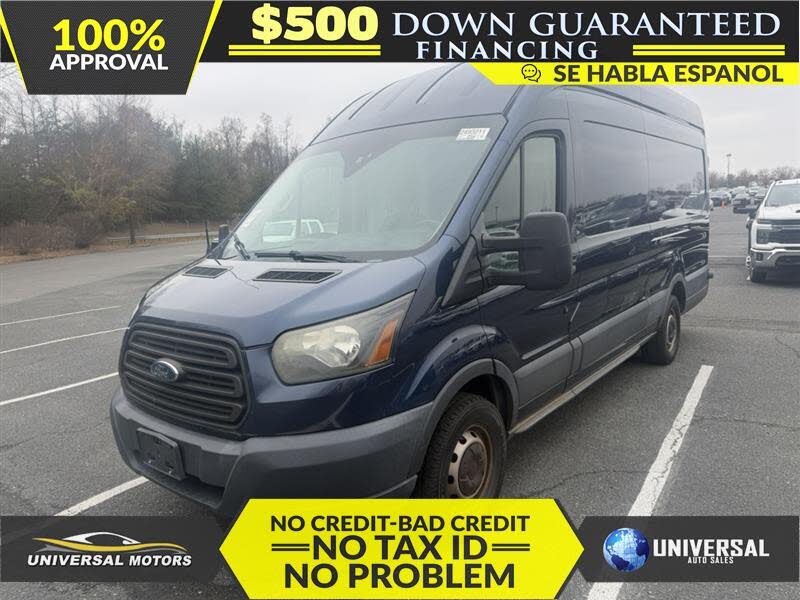 2015 Ford Transit Cargo 350 3dr LWB High Roof Extended with Sliding Passenger Side Door