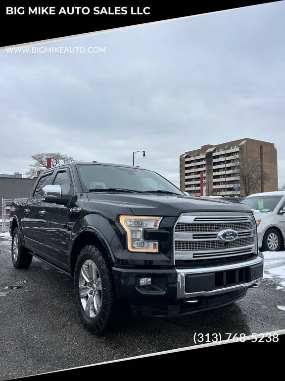 2015 Ford F-150 Platinum SuperCrew 4WD