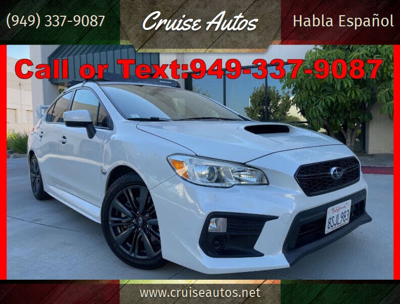 2018 Subaru WRX Sedan