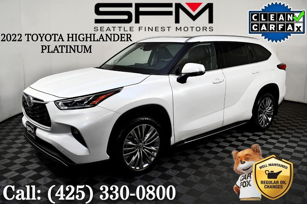 2022 Toyota Highlander Platinum AWD