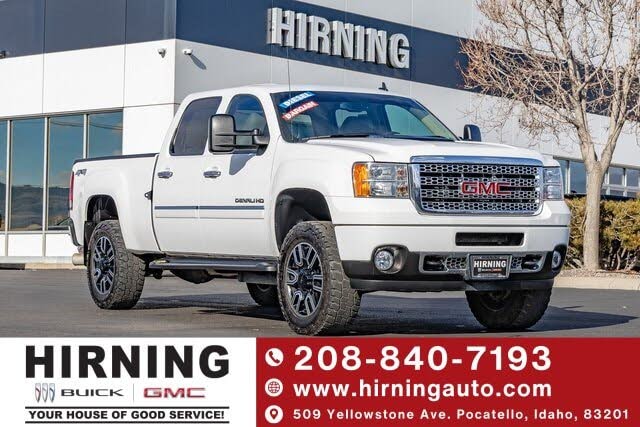 2013 GMC Sierra 3500HD Denali Crew Cab SB 4WD