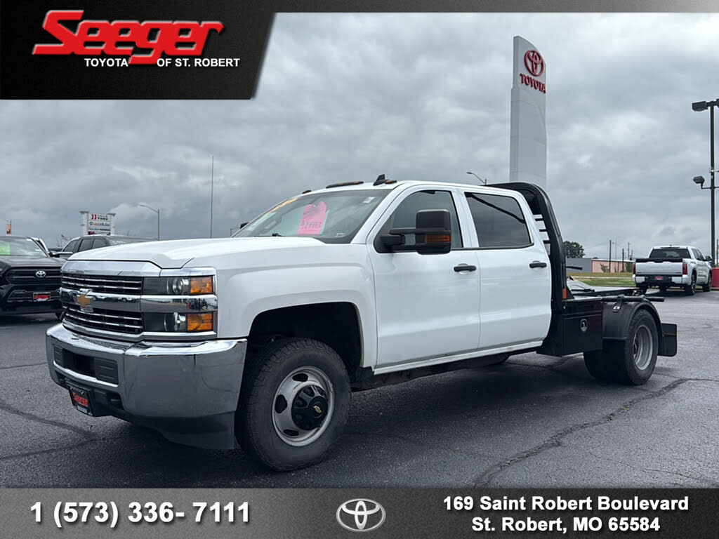2016 Chevrolet Silverado 3500HD Work Truck Crew Cab LB DRW 4WD