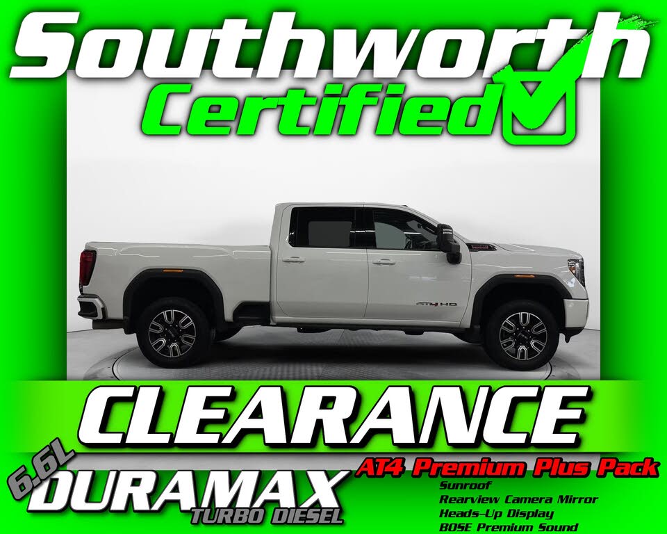 2021 GMC Sierra 2500HD AT4 Crew Cab 4WD