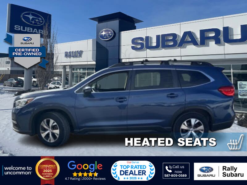 2021 Subaru Ascent Touring AWD with Captains Chairs