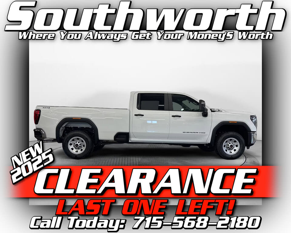2025 GMC Sierra 3500HD Pro Crew Cab 4WD