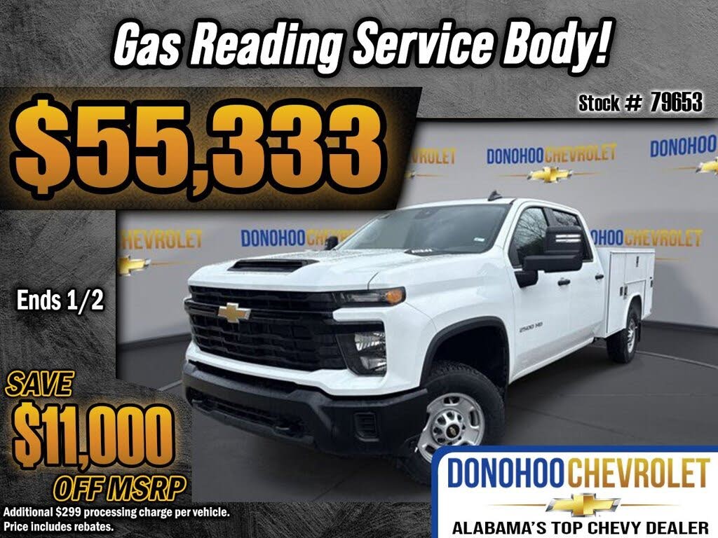 2024 Chevrolet Silverado 2500HD Work Truck Crew Cab LB 4WD
