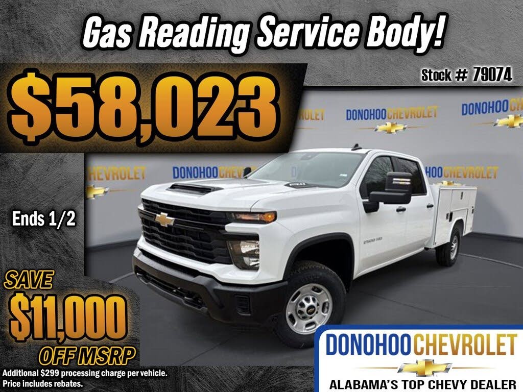 2024 Chevrolet Silverado 2500HD Work Truck Crew Cab LB 4WD
