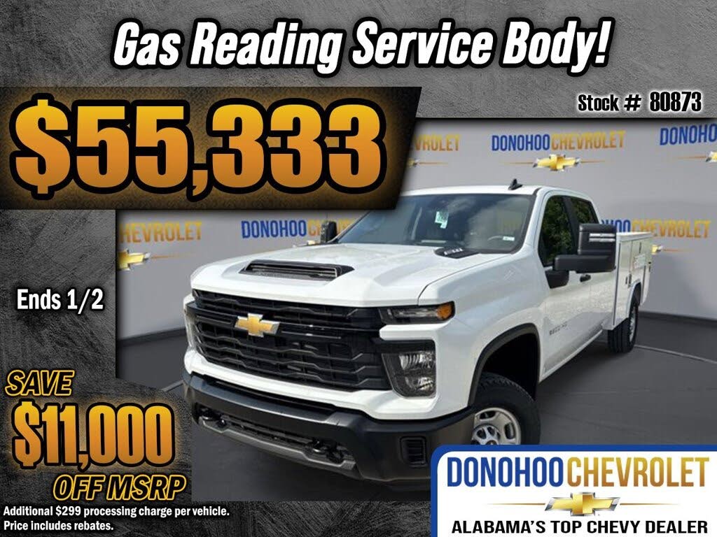 2024 Chevrolet Silverado 2500HD Work Truck Crew Cab LB 4WD