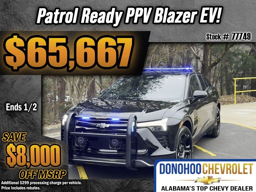 2025 Chevrolet Blazer EV Police eAWD