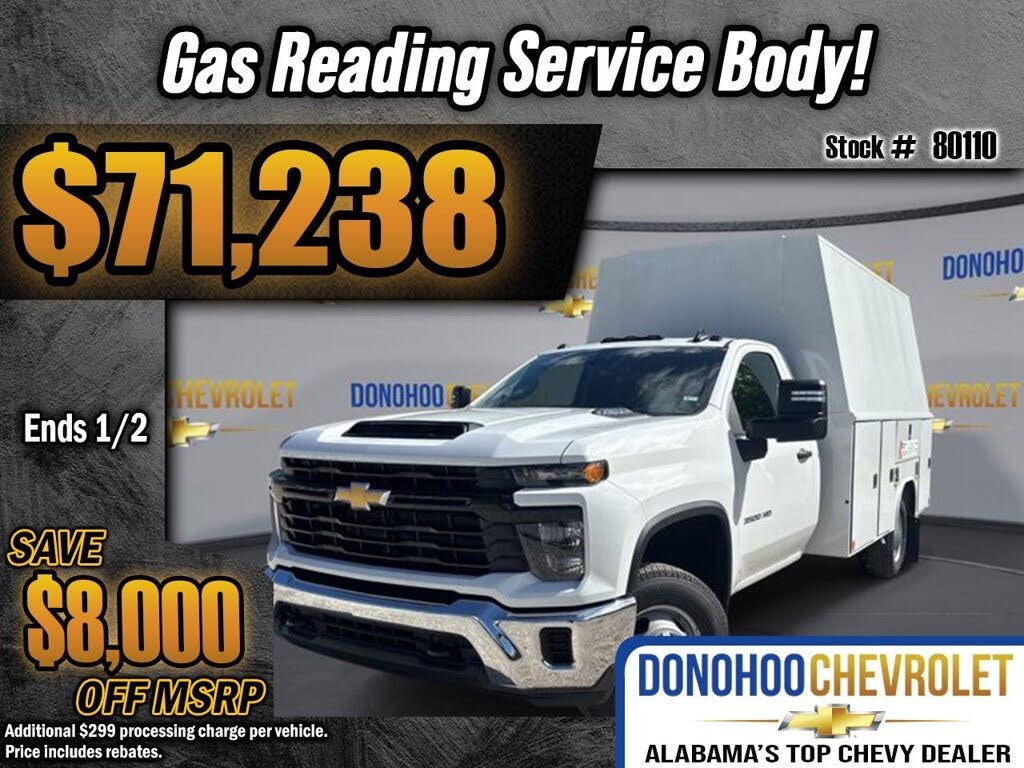 2025 Chevrolet Silverado 3500HD Chassis Work Truck Regular Cab RWD
