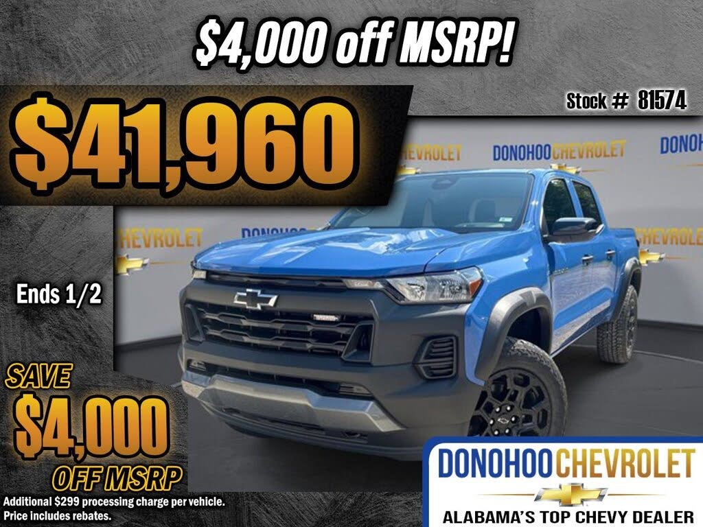 2026 Chevrolet Colorado Trail Boss Crew Cab 4WD