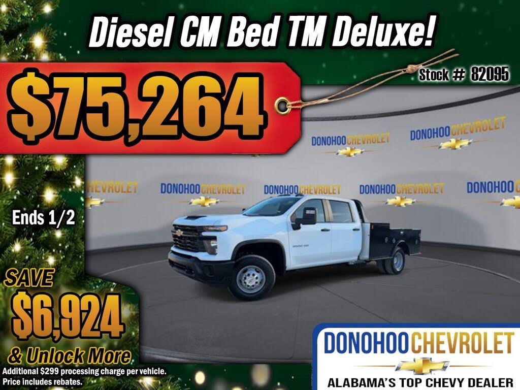2026 Chevrolet Silverado 3500HD Chassis Work Truck Crew Cab 4WD
