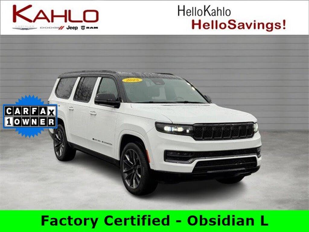 2025 Jeep Grand Wagoneer L Obsidian 4WD