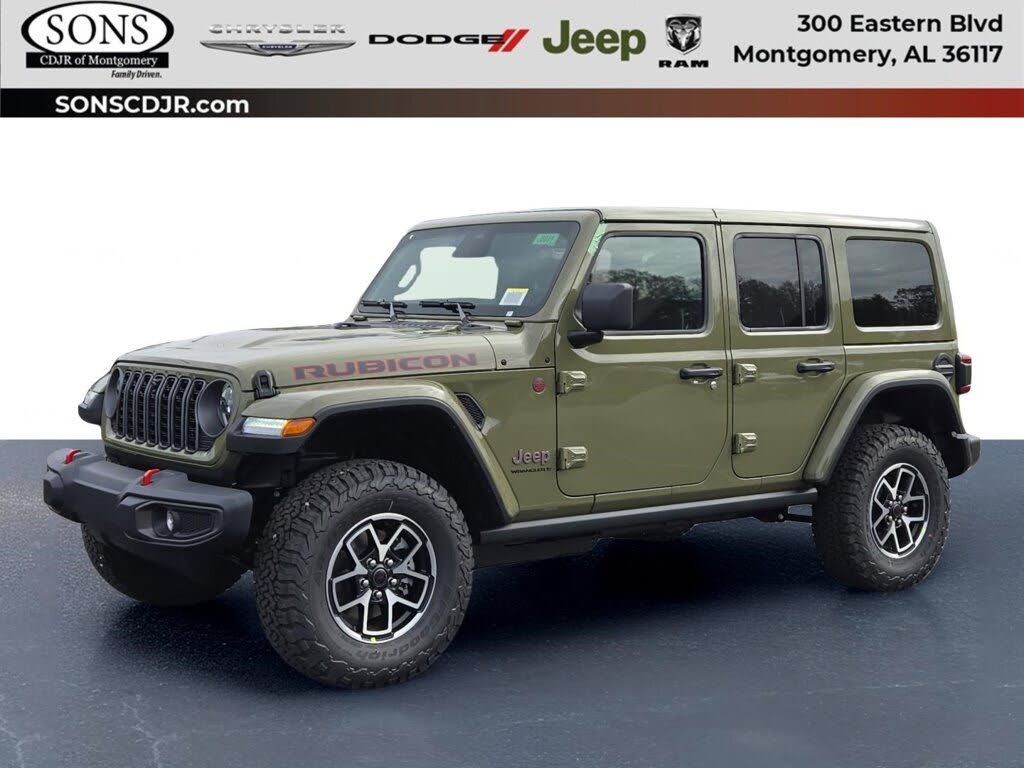 2026 Jeep Wrangler Rubicon 4-Door 4WD