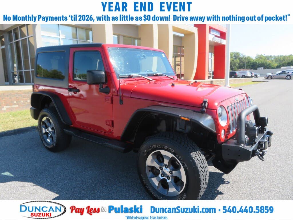 2016 Jeep Wrangler Sahara 4WD
