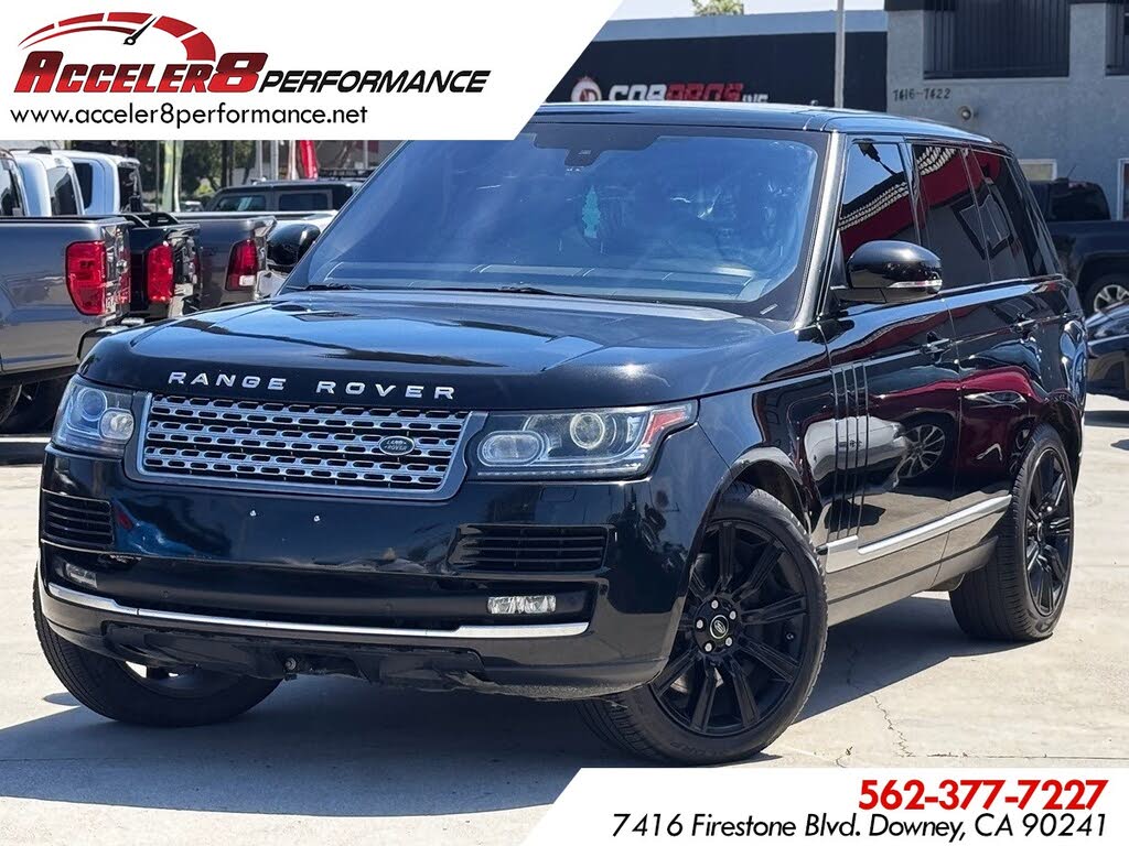 2016 Land Rover Range Rover V8 Supercharged 4WD