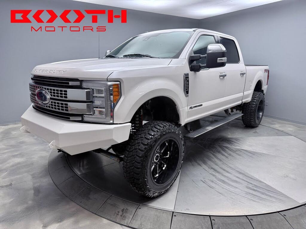 2018 Ford F-350 Super Duty Platinum Crew Cab 4WD
