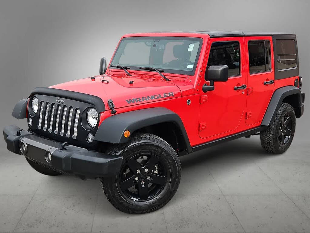 2016 Jeep Wrangler Unlimited Black Bear 4WD